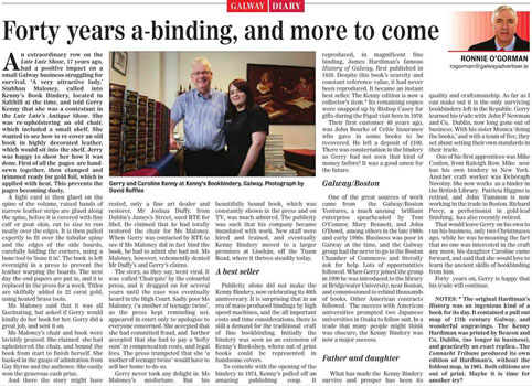 in 2014 Kennys Bindery celebrated 40 Years in Business